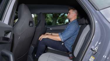 Alastair Crooks driving the SEAT Ibiza