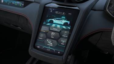 Lamborghini Temerario Alleggerita - infotainment screen