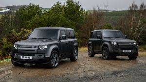 Land Rover Defender V8 range