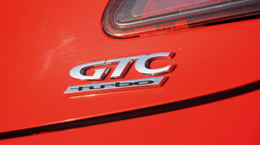 Vauxhall Astra GTC badge