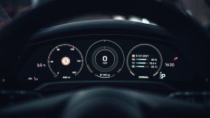 Porsche Taycan Cross Turismo prototype - dials