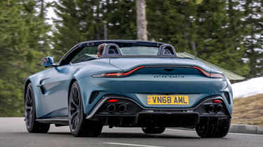 Aston Martin Vantage Roadster - rear cornering