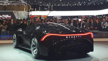 Bugatti La Voiture Noire - Geneva rear static