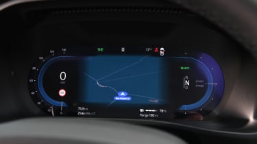 Volvo EX40 - digital drivers display 