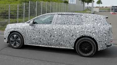 Skoda Vision 7S seven-seat EV - static rear angled