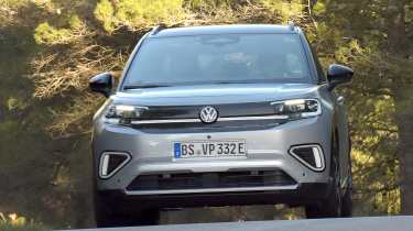 Volkswagen ID. Cross production car spy shots nose
