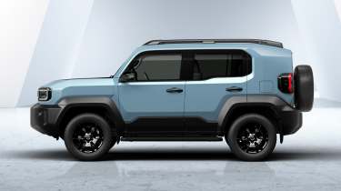 Toyota Land Cruiser FJ - side blue