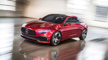 Mercedes Concept A Sedan - front tracking