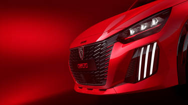 Peugeot E-208 GTi - front light