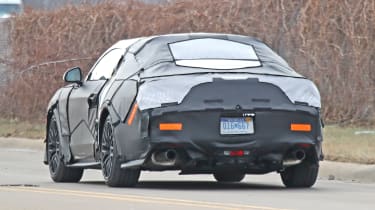 Ford Mustang 2024 spy - rear