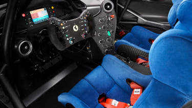 Ferrari P80/C - interior
