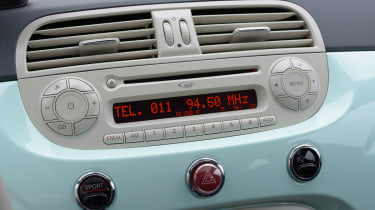 Fiat 500 Cult 2014 dials