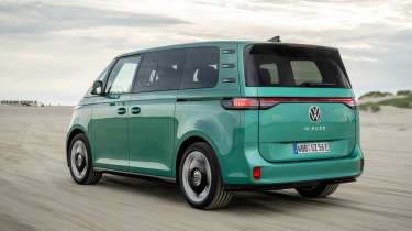 VW ID. Buzz with the Good-Night package - rear 3/4