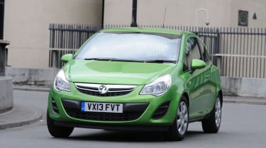 Vauxhall Corsa ecoFLEX front action