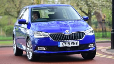 Skoda Fabia SE L: long-term test review - first report front action