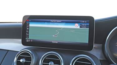 Used Mercedes C-Class Coupe - screen