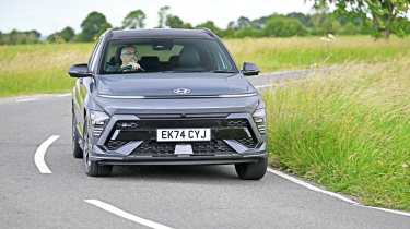 Hyundai Kona Mk2 - front cornering