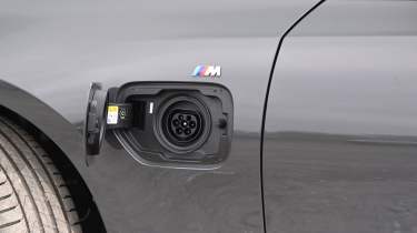 BMW 330e - charging socket