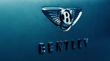 New Bentley Torcal teasers - rear badge