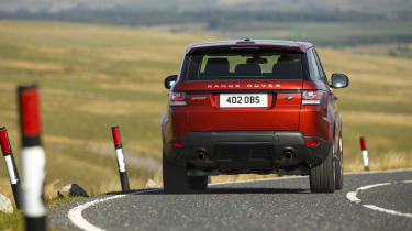 Range Rover Sport Supercharged rear view