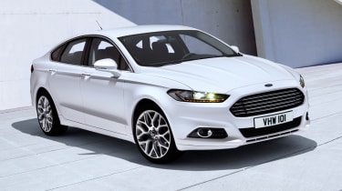 New Ford Mondeo front three-quarters