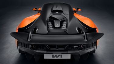 McLaren W1 - full rear close up