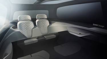 BMW X7 Concept - interior sketch 2