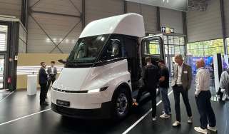 Tesla Semi - front angled
