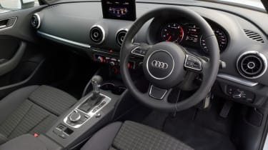 Audi A3 Saloon interior 