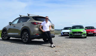 Mazda CX-5 long term test - second report: CX-5 with Ford Fiesta ST, Hyundai I20 N and Volkswagen Polo GTI