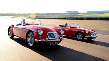 MGB and MGA header