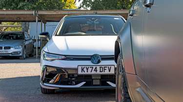 VW Golf R - head shot