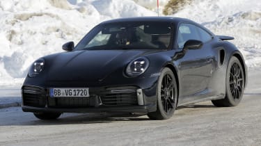 Porsche 911 Turbo S  992.2  facelift (camouflaged) - front
