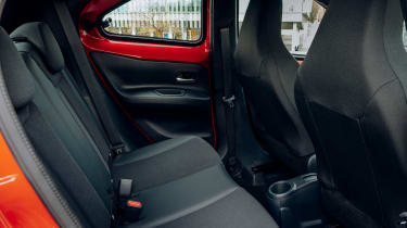 Toyota Aygo X - rear seats