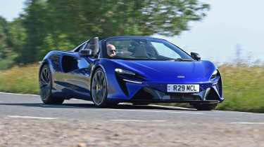 McLaren Artura Spider - front cornering, alternative