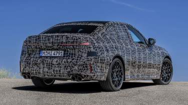 BMW M350 xDrive prototype - rear static