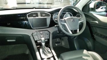 MG GS interior - London Motor Show