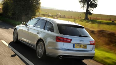 Audi A6 Avant rear tracking