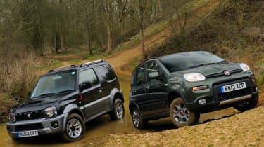 Fiat Panda 4x4 vs Suzuki Jimny