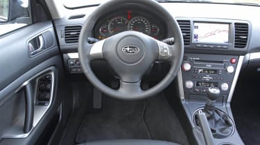 Subaru steering wheel