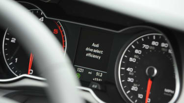 Audi A4 2.0 TDI dials