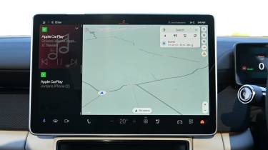 Polestar 4 Dual Motor long termer - sat-nav