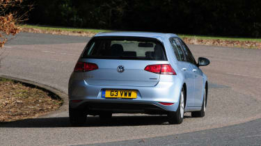 Volkswagen Golf Bluemotion rear action