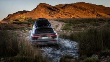 Audi Q8 e-tron Dakar Edition - rear off-road