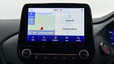 Ford Puma ST - infotainment touchscreen