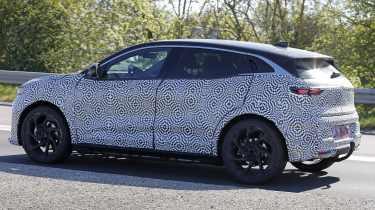 Renault Megane E-Tech Facelift - rear angled