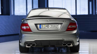 Mercedes C63 AMG Coupe Edition 507 rear