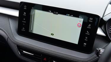 Skoda Fabia - infotainment screen