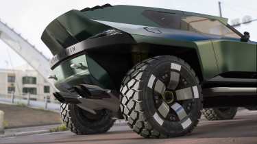 Aston Martin Dreadnought - rear detail