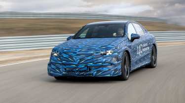 Mercedes C-Class prototype - front action